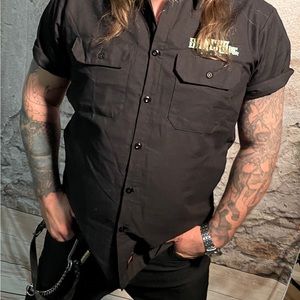 Brand new Sancho Inc mechanic shirts for men!!  Available in 2 styles